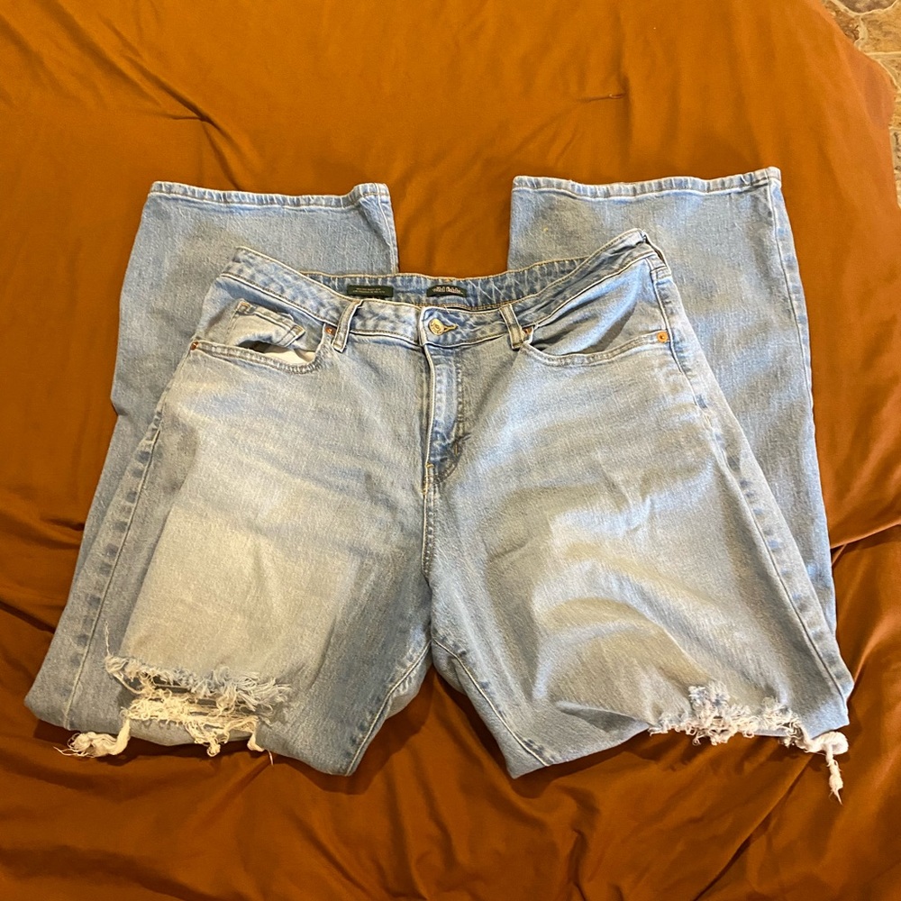 High Rise Baggy Wide leg Jeans